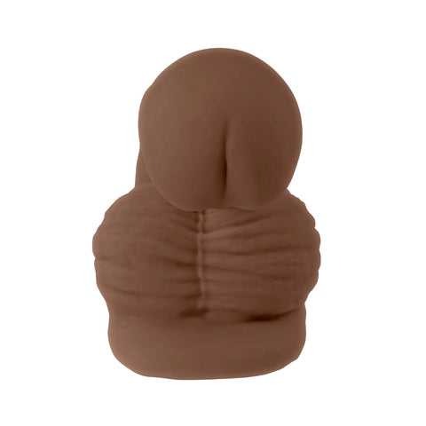 Gender X 4 Inch Silicone Packer - Dark 4 Inch Size Packers