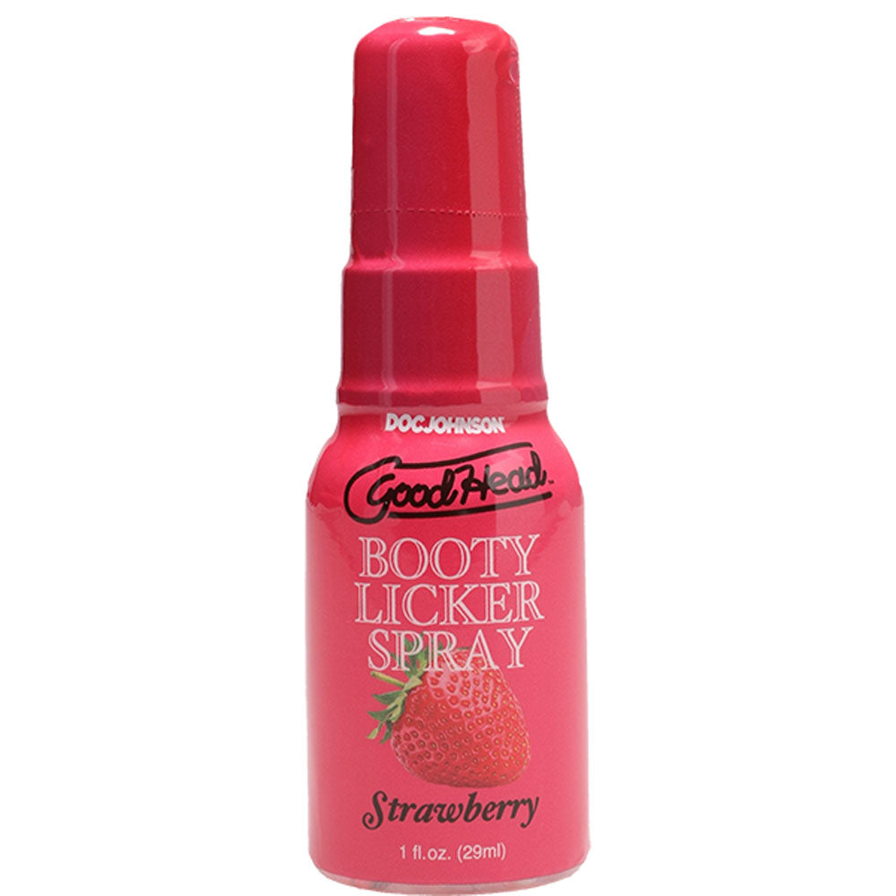 GoodHead Booty Licker Spray Strawberry 29ml Delicious Flavor > Lube > Oral Gels & Sprays