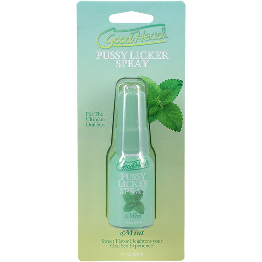 GoodHead Pussy Licker Spray Mint – 29ml Water-Based Oral Pleasure Spray > Lube > Oral Gels & Sprays Main image