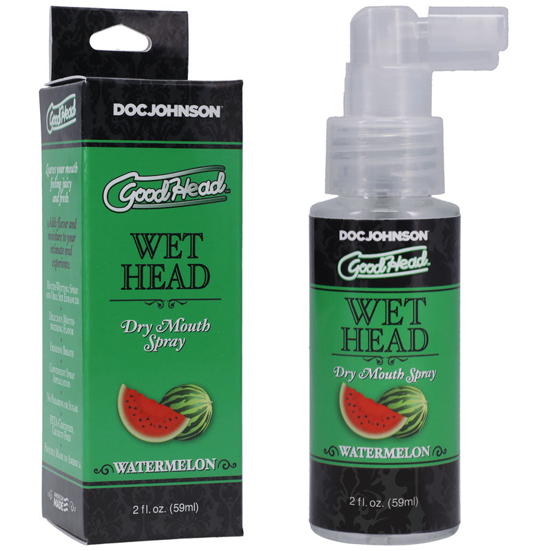 GoodHead Wet Head Dry Mouth Spray 59ml Watermelon Flavor > Lube > Oral Gels & Sprays Main image
