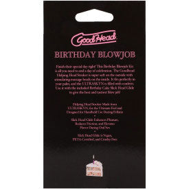 Goodhead Birthday Blowjob Kit > Lube > Oral Gels & Sprays