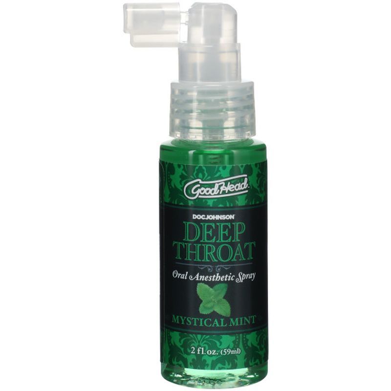 Goodhead Deep Throat Spray Mystical Mint 2 Fl Oz (59ml) > Lube > Oral Gels & Sprays