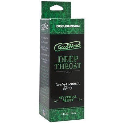 Goodhead Deep Throat Spray Mystical Mint 2 Fl Oz (59ml) > Lube > Oral Gels & Sprays Main image