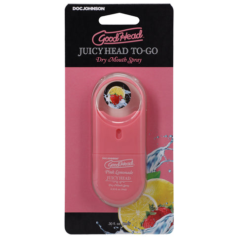 Goodhead Juicy Head Dry Mouth Spray Pink Lemonade Travel Size Oral Gels & Sprays