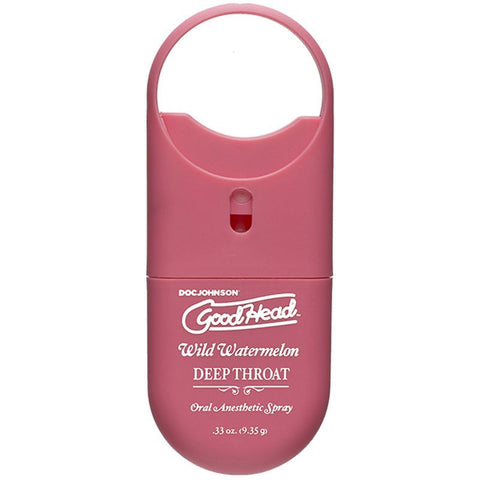 GoodHead To Go Deep Throat Spray (Wild Watermelon) – Erotic Food and Edible Spray > Lube > Oral Gels & Sprays