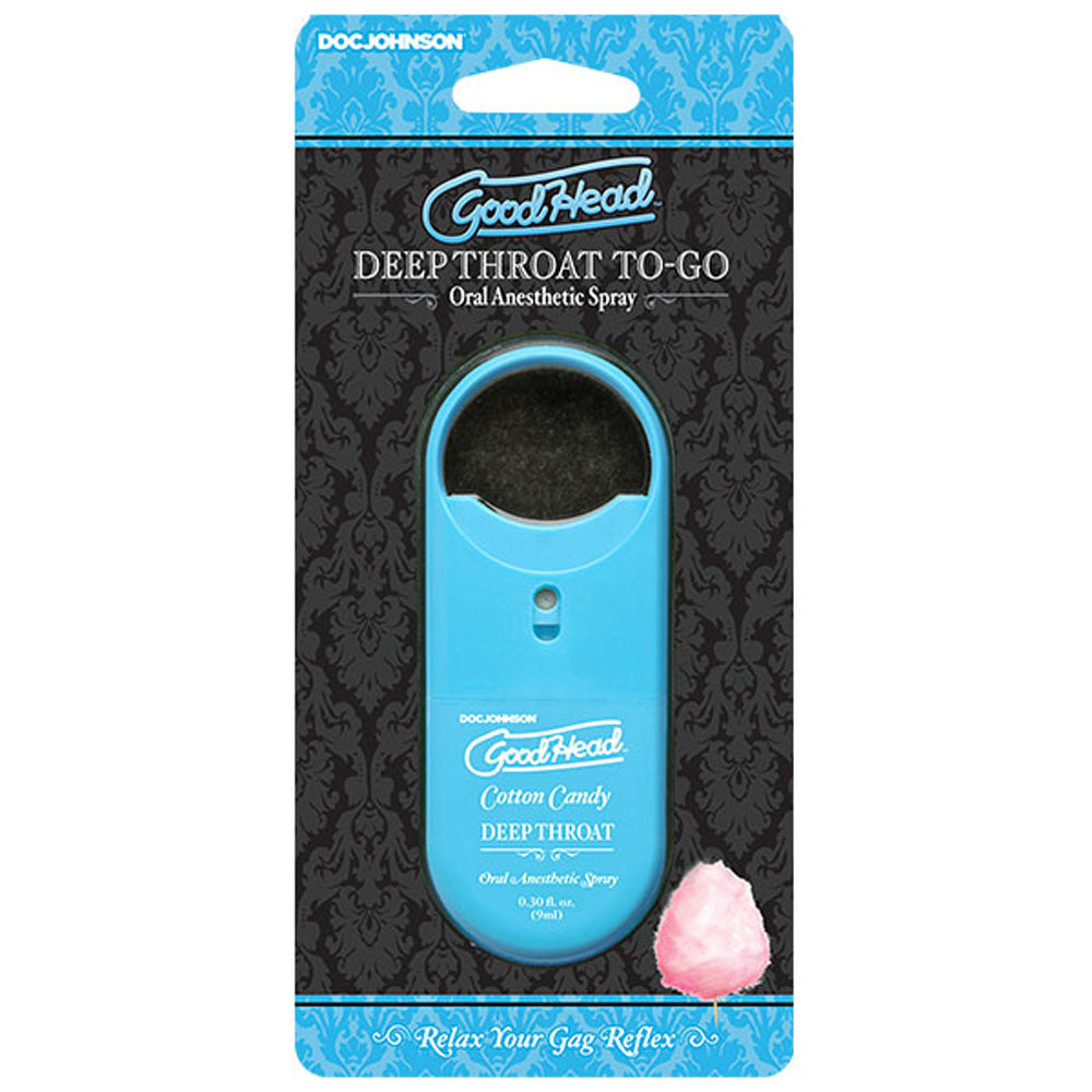 Goodhead Togo Deep Throat Spray Cotton Candy 9ml > Lube > Oral Gels & Sprays