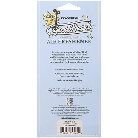 Goodhead Vanilla Scented Air Freshener for Cozy Atmosphere Party Supplies
