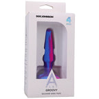 Groovy Silicone Anal Plug 4 Inch Berry > Anal Range > Butt Plugs