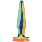 Groovy Silicone Anal Plug 5 Inch Sunrise Multi Colored > Anal Range > Butt Plugs