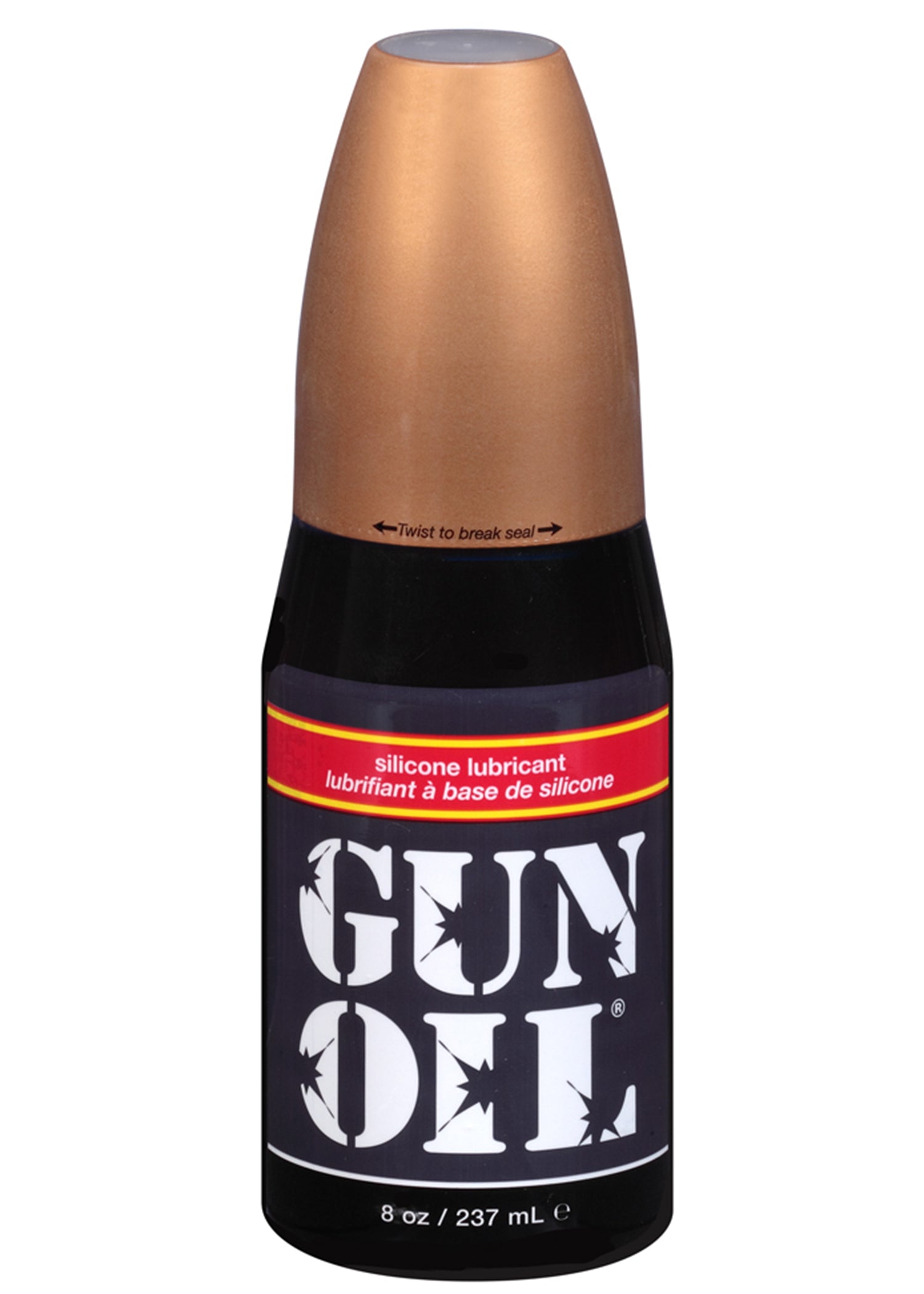 Gun Oil 8oz/240ml Flip Top Bottle for Ultimate Slickness Speciality Lubricants