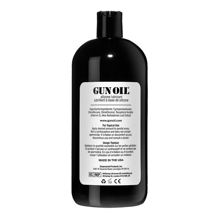Gun Oil Premium Silicone Lubricant 32oz (946ml)