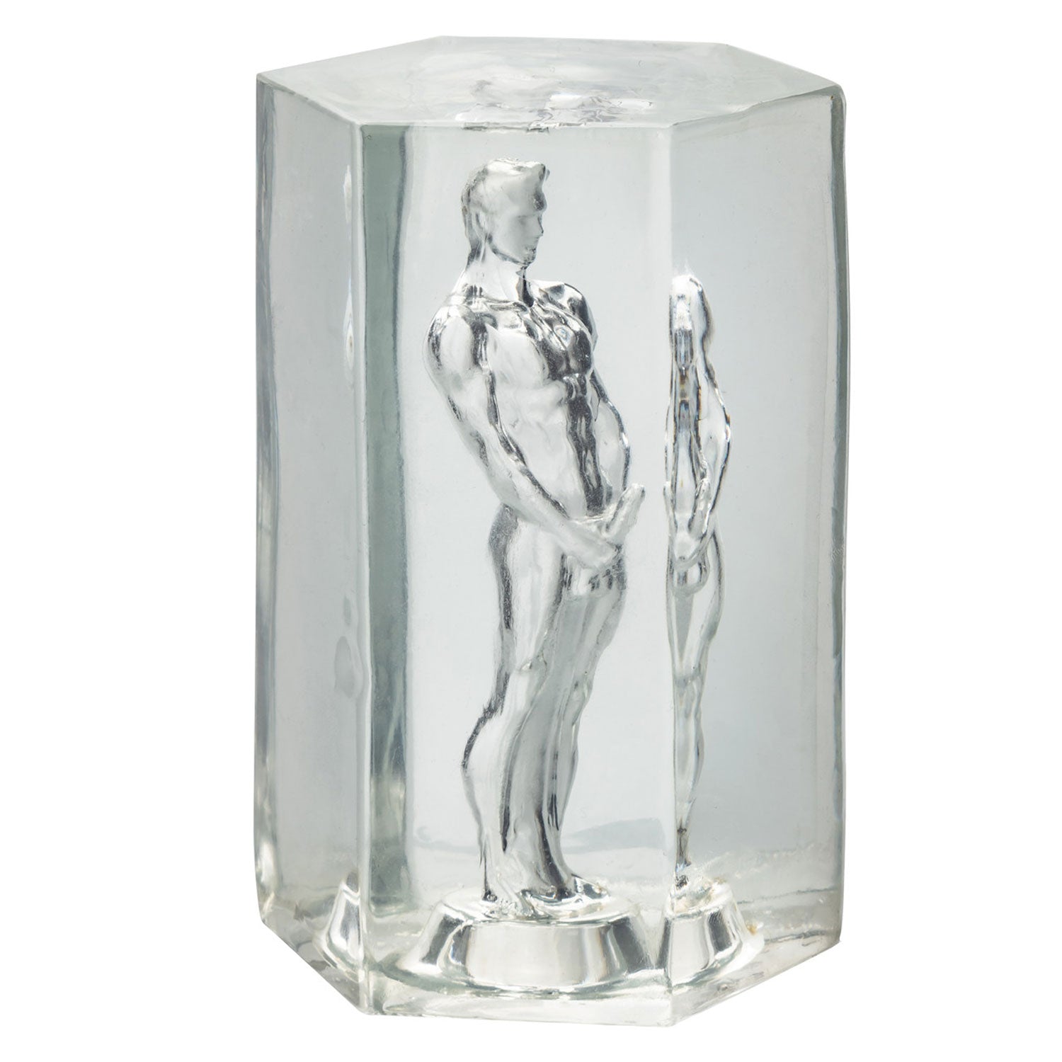 Guys Guys Guys Romeo Transparent Soft Stretchy Masturbator Travel Size Secondary image