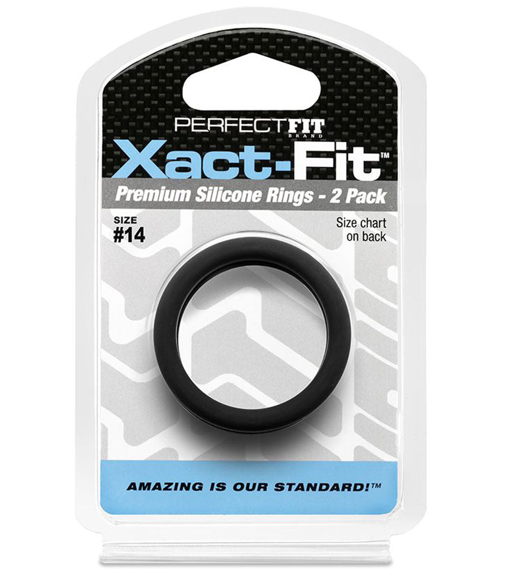 PlayZone Xact-Fit Ring 2-Pack – Precision Fit Cock Rings Secondary image