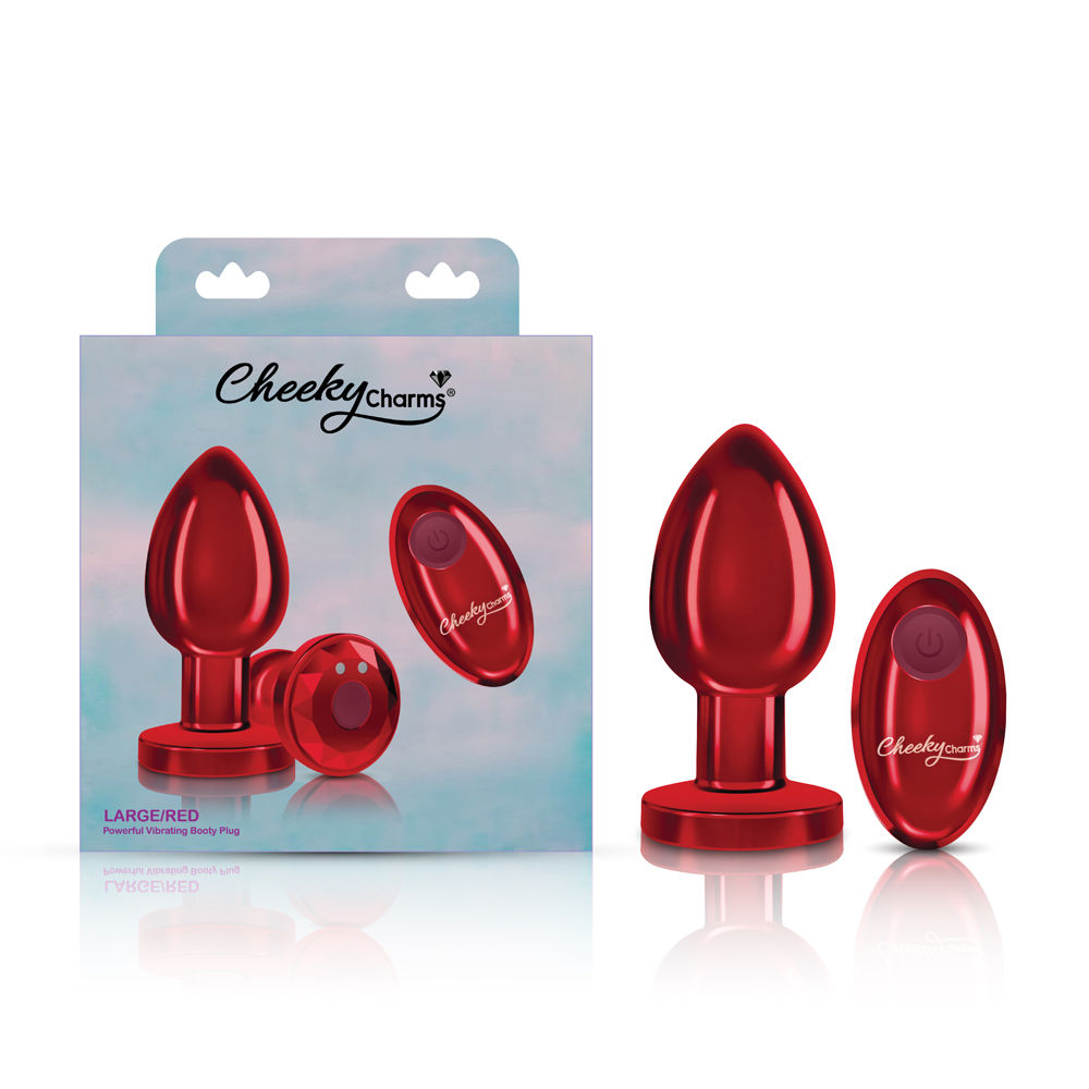 Viben Cheeky Charms Metal Remote Vibrating Anal Plug
