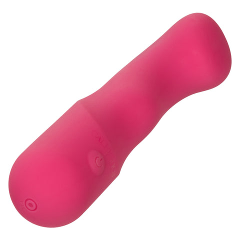 Liquid Silicone Pixies Curvy Pink Flexible Curved Massager with 10 Speeds > Vibrators > Standard Vibrators