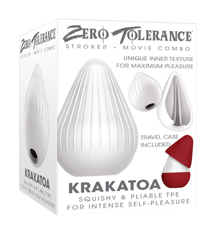 Zero Tolerance Krakatoa Mini Stroker Egg > Sex Toys For Men > Masturbators Cup