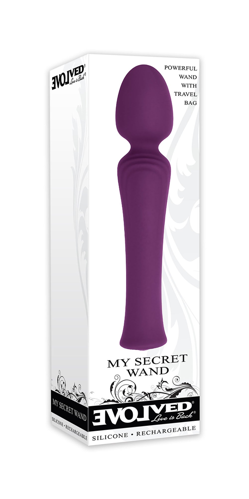 Evolved My Secret Wand – Waterproof Wand Purple > Sex Toys > Massage Wands
