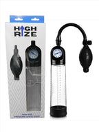 High Rize Pressure Gauge Pump – Medical Grade Silicone Penis Pump 20cm Default Title > Pumps > Penis Pumps