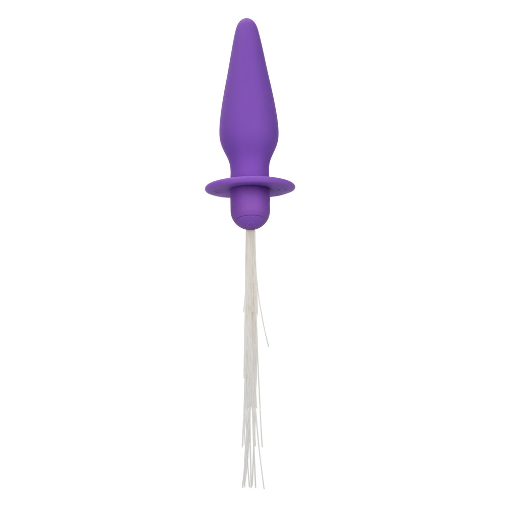 Southern Lights Vibrating Light Up Butt Plug - Purple