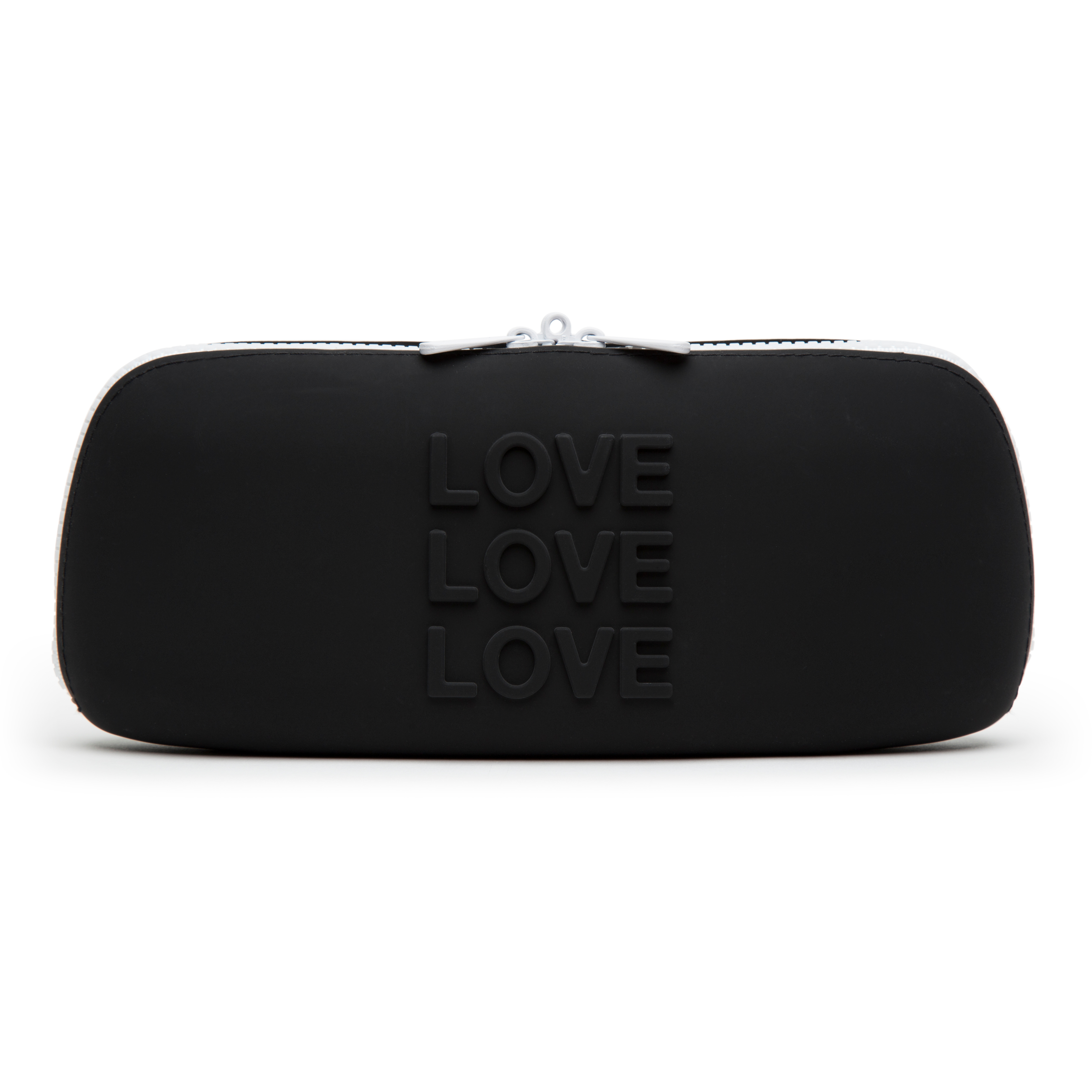 Happy Rabbit Love Medium Silicone Zip Storage Case – Toy Storage Bag Default Title Adult Toy Storage