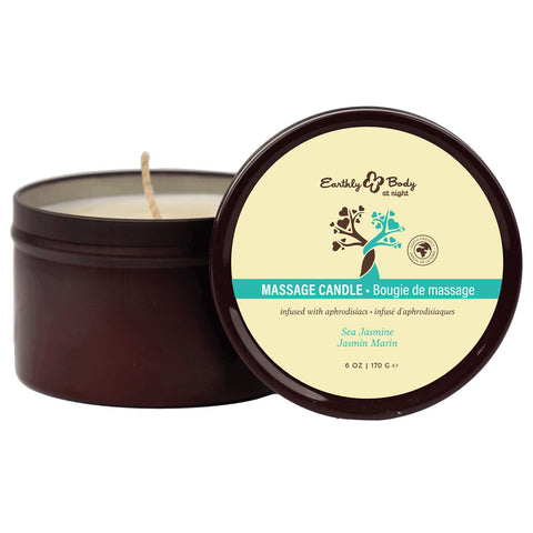 EB Aphrodisiac Massage Candle - Sea Jasmine - Sea Jasmine Scented Massage Candle - 170 g Default Title CANDLES
