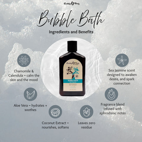 EB Hemp Seed Sea Jasmine Bubble Bath (250 ml) – Scented Luxury Bubble Bath > Essentials > Bath & Body
