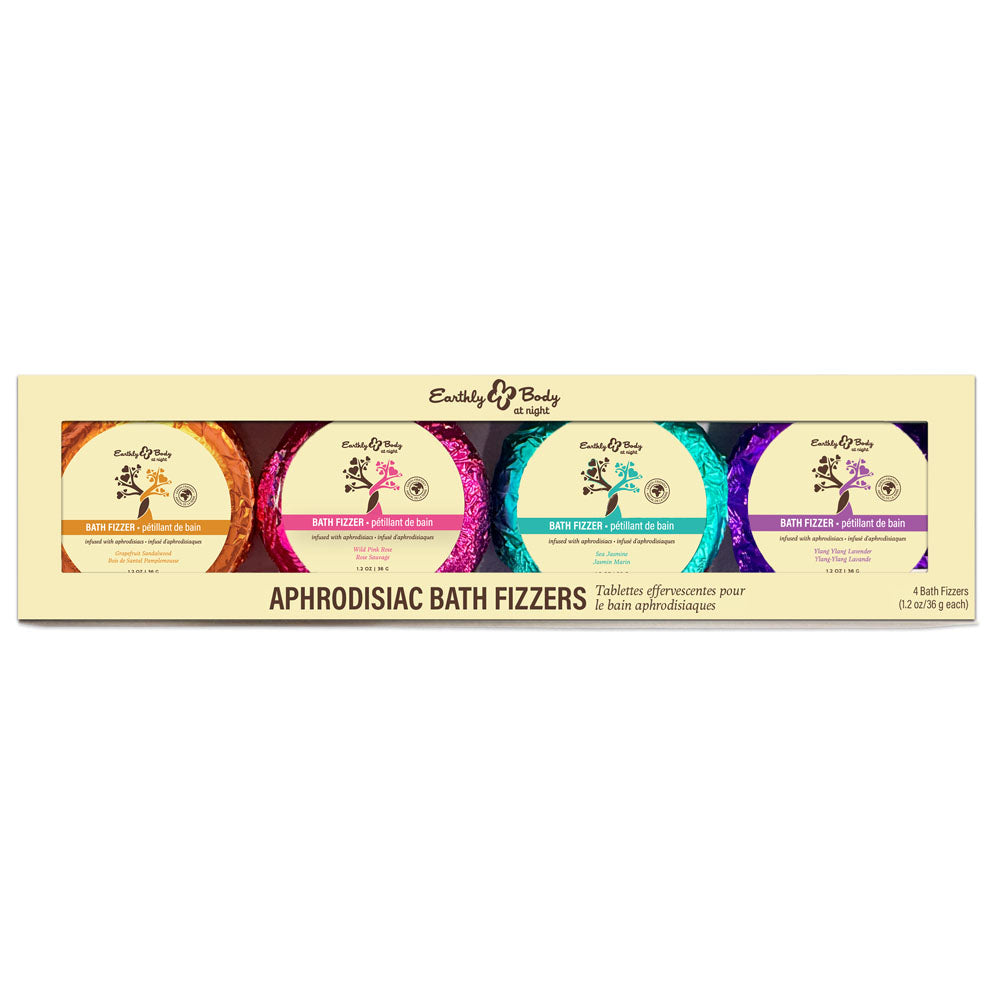 EB Aphrodisiac Bath Fizzers - Scented Bath Bombs - Set of 4 Scents Default Title > Essentials > Bath & Body
