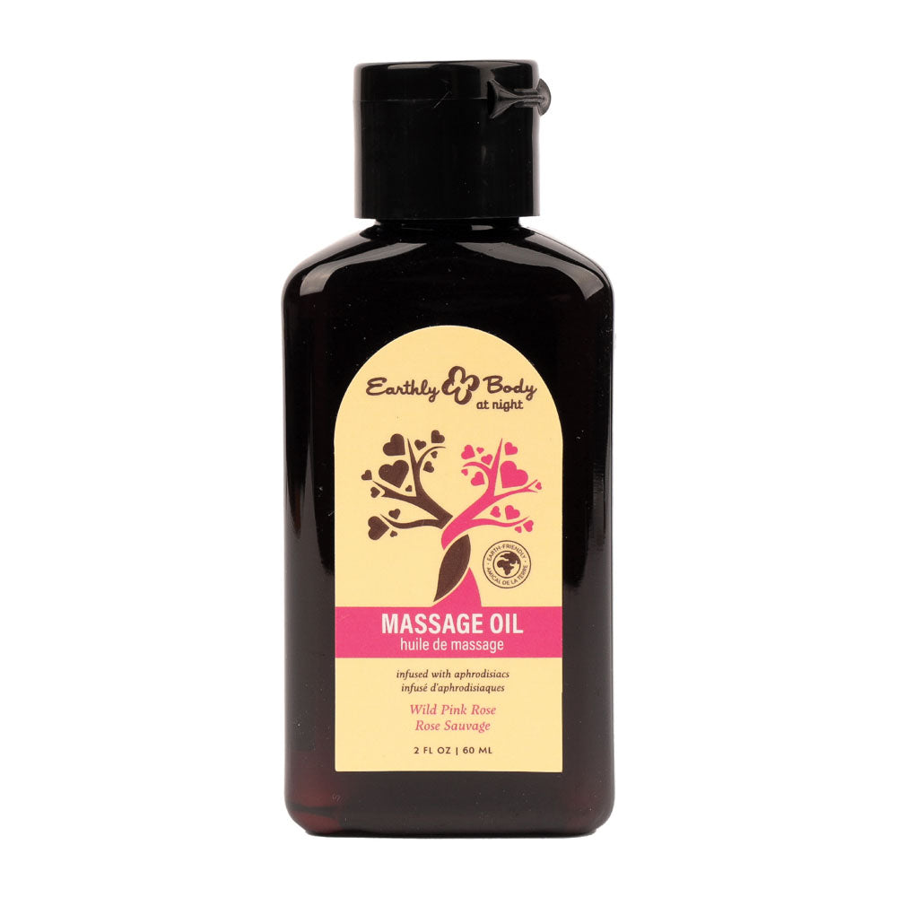 EB Hemp Seed Wild Pink Rose Scented Massage Oil – Indulgent Sensual Massage Oil 60 ml Default Title > Essentials > Massage Oil Main image
