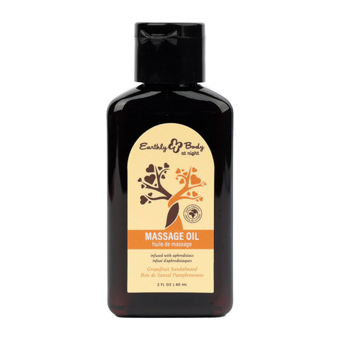 EB Hemp Seed Grapefruit Sandalwood Scented Massage Oil (60 ml) – Aromatic Massage Oil Default Title > Essentials > Massage Oil