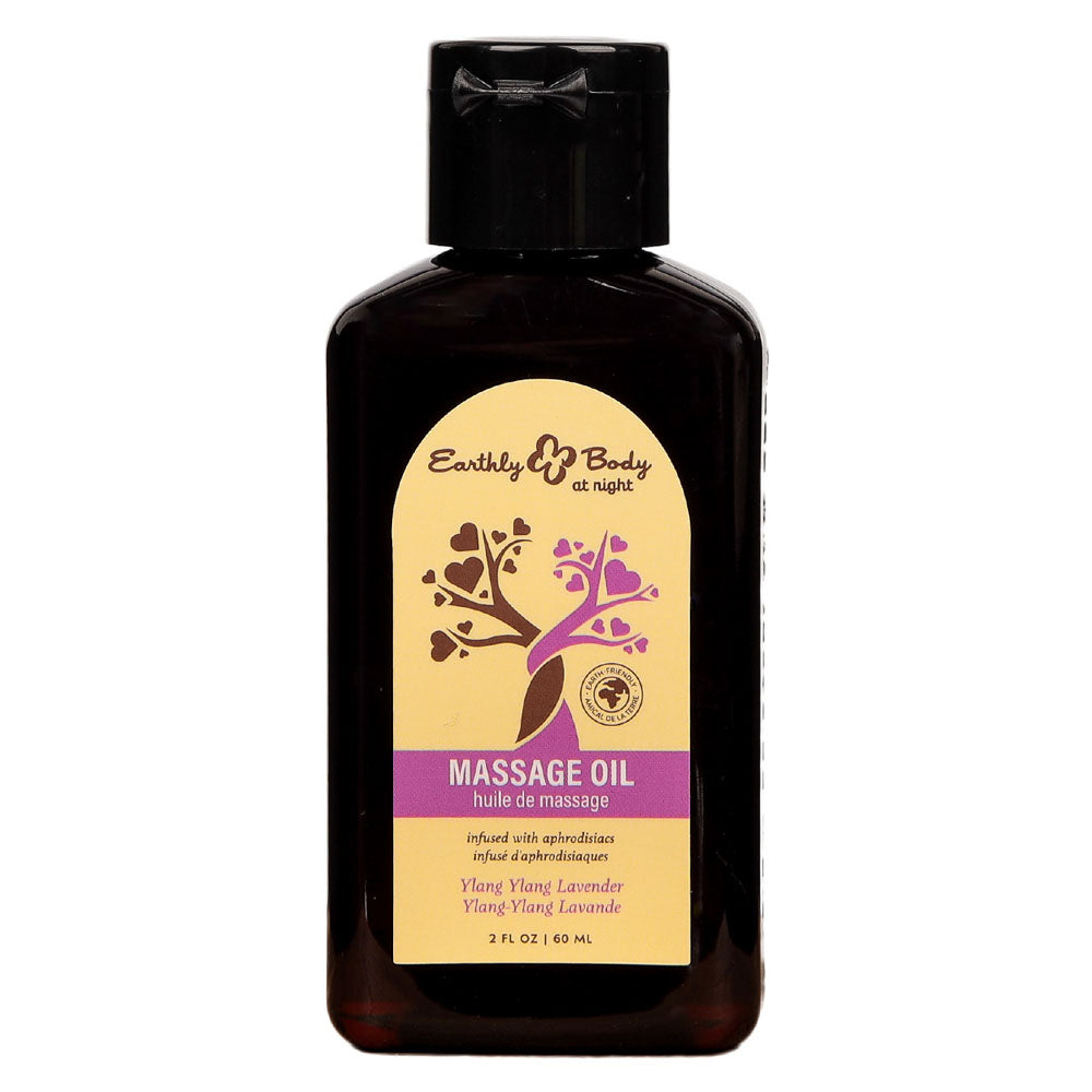 EB Hemp Seed Ylang Ylang Lavender Scented Massage Oil (60 ml) – Aromatic Massage Oil Default Title > Essentials > Massage Oil Main image