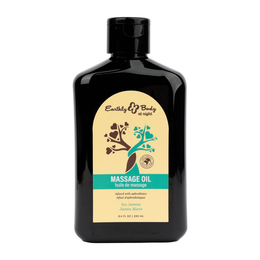 EB Hemp Seed Massage Oil Sea Jasmine Scented (250 ml) – Silk Touch Massage Oil Default Title > Essentials > Massage Oil Main image