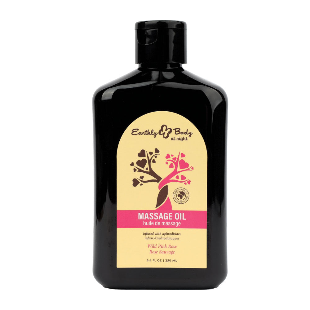 EB Hemp Seed Wild Pink Rose – Scented Massage Oil 250ml Bottle Default Title > Essentials > Massage Oil Main image