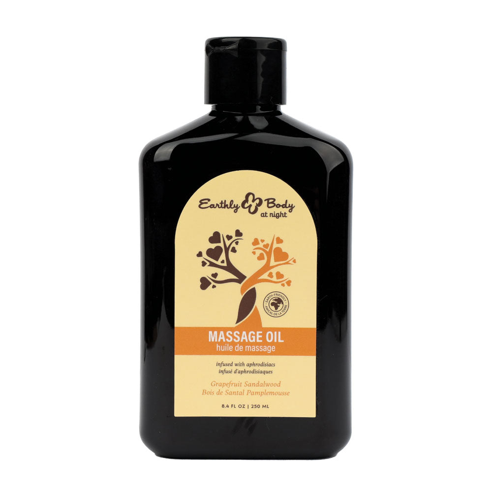 EB Hemp Seed Massage Oil (Grapefruit Sandalwood) – Scented Massage Oil 250ml Bottle Default Title > Essentials > Massage Oil