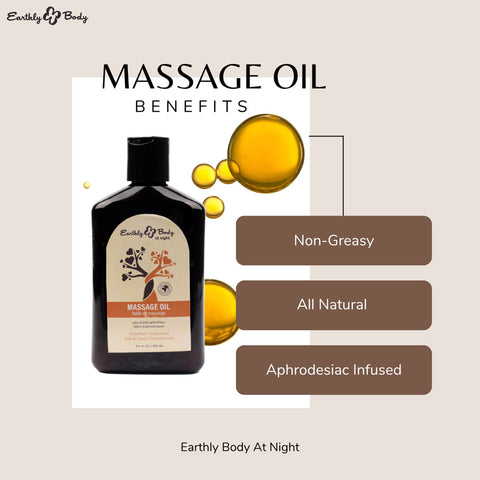EB Hemp Seed Massage Oil (Grapefruit Sandalwood) – Scented Massage Oil 250 ml Bottle Massage Oil