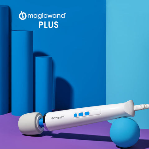 Hitachi Magic Wand Plus Corded Massager White Electric Massager
