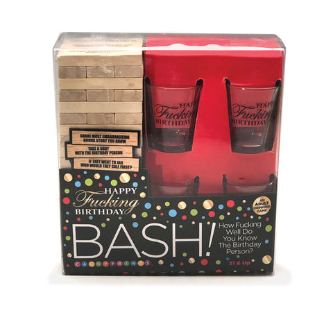 Happy Birthday Bash Adult Drinking Party Game Games