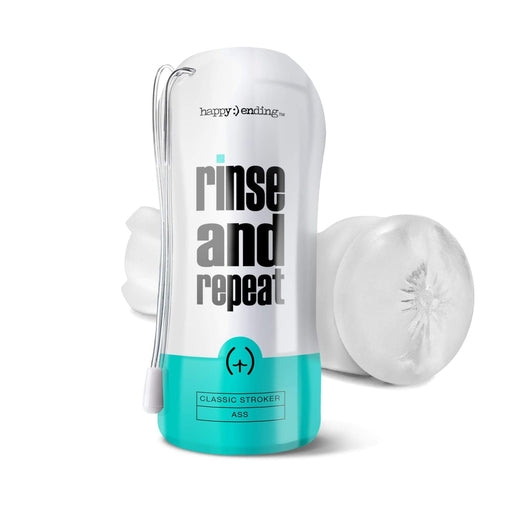 Happy Ending Rinse and Repeat Classic Stroker Ass 6 Inch Soft TPE with Squeezable Case > Sex Toys For Men > Masturbators Cup Main image
