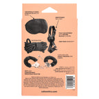 Pleasure Kits Explorer Collection Sensory Deprivation and Bondage Starter Set - Four-Piece Kit Black > Bondage Gear > Gags and Bits
