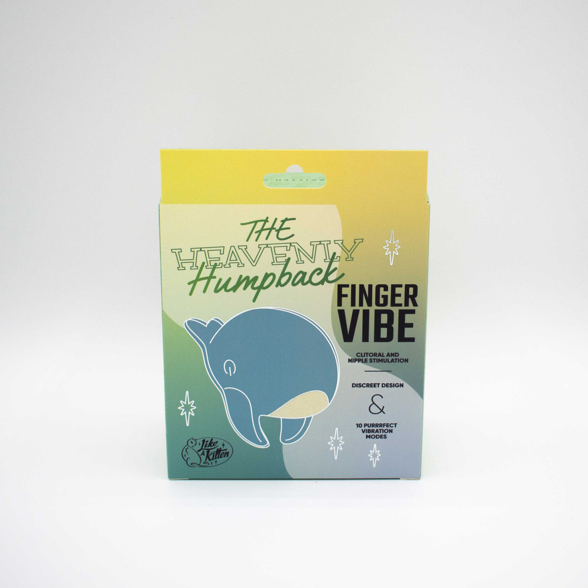 Heavenly Humpback Finger Bullet Vibrator Compact Blue Design > Vibrators > Finger Vibrators