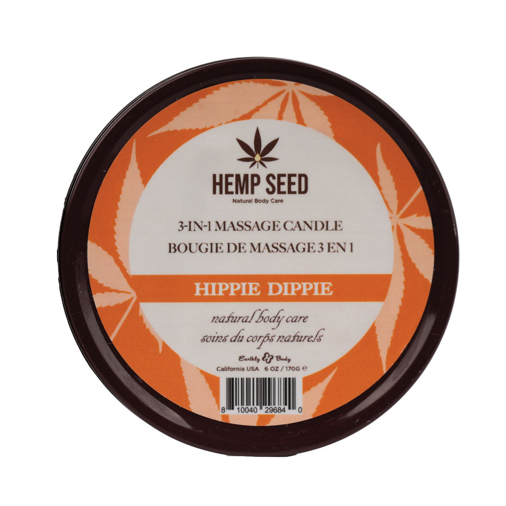 Hemp Seed 3 in 1 Massage Candle for Intimate Relaxation and Moisturizing Massage Candles