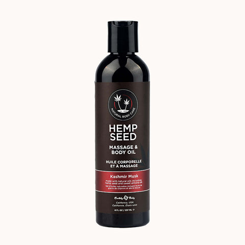 Hemp Seed Massage & Body Oil 237 ml - Kashmir Musk Scented Default Title Massage Oil