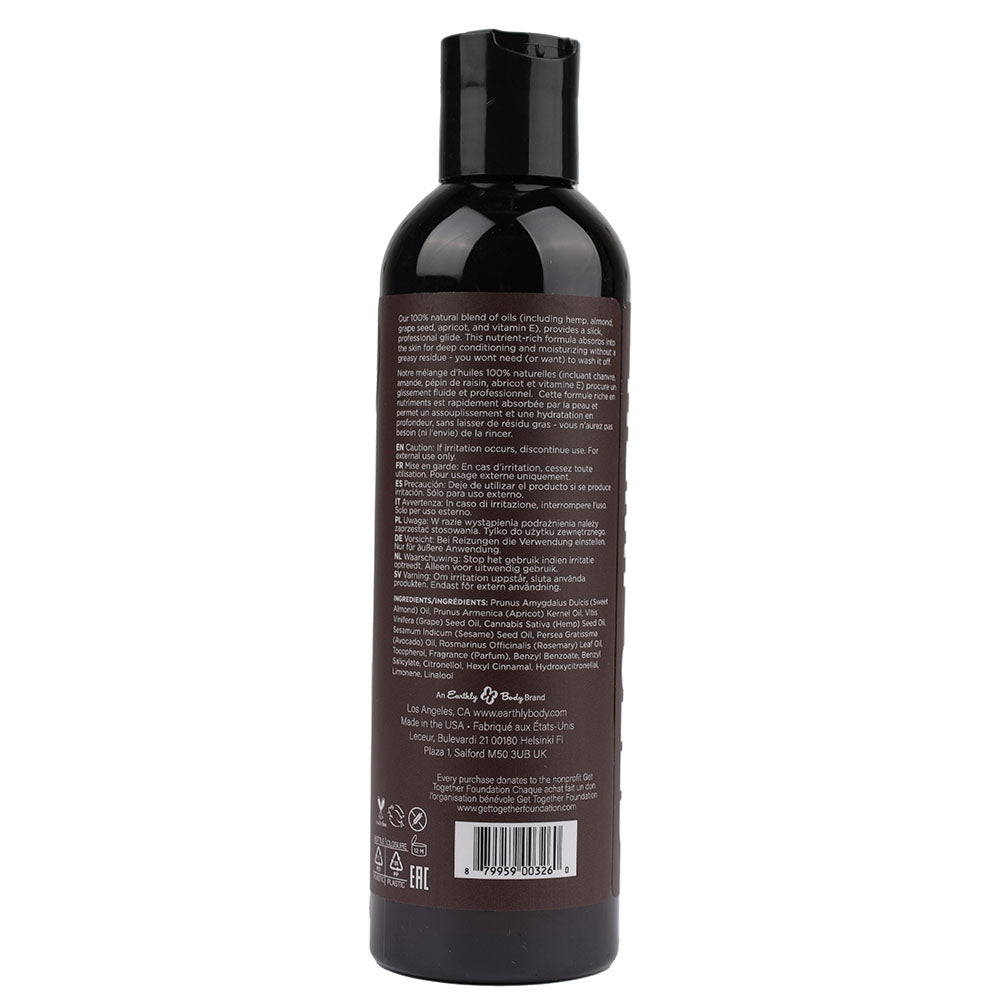 Hemp Seed Massage & Body Oil - Guavalava 237ml Scented Oil Secondary image