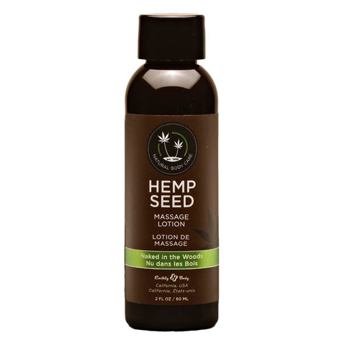 Hemp Seed Massage Lotion Naked In The Woods Tea And Ginger Scent 59ml Bottle > Essentials > Massage Oil