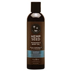 Hemp Seed Massage and Body Oil with Italian Bergamot Juniper Berries and White Wood 237 ml > Essentials > Massage Oil