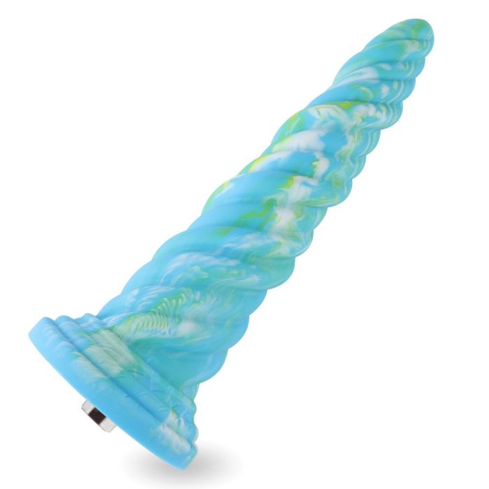 HiSmith 10 Inch Silicone Aqua Awl Dildo – Vibrant Waterproof Dildo > Sex Toys > Sex Machines > Attachments