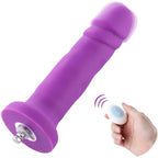 HiSmith 6.7 Inch Silicone Vibrating Purple Dildo – Vibrating Dildo > Sex Toys > Sex Machines > Attachments