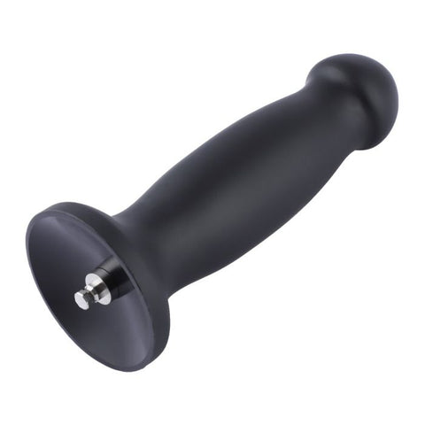 HiSmith 7.2 Inch (Black) – Smooth Silicone Anal Dildo Sex Machine Attachments