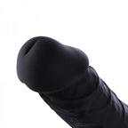 HiSmith 8.3 Inch Silicone Black Dildo – Body-Safe Flexible Dildo > Sex Toys > Sex Machines > Attachments