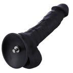 HiSmith 8.7 Inch Silicone Flexible Dildo (Black) – Flexible Silicone Dildo Default Title > Sex Toys > Sex Machines > Attachments