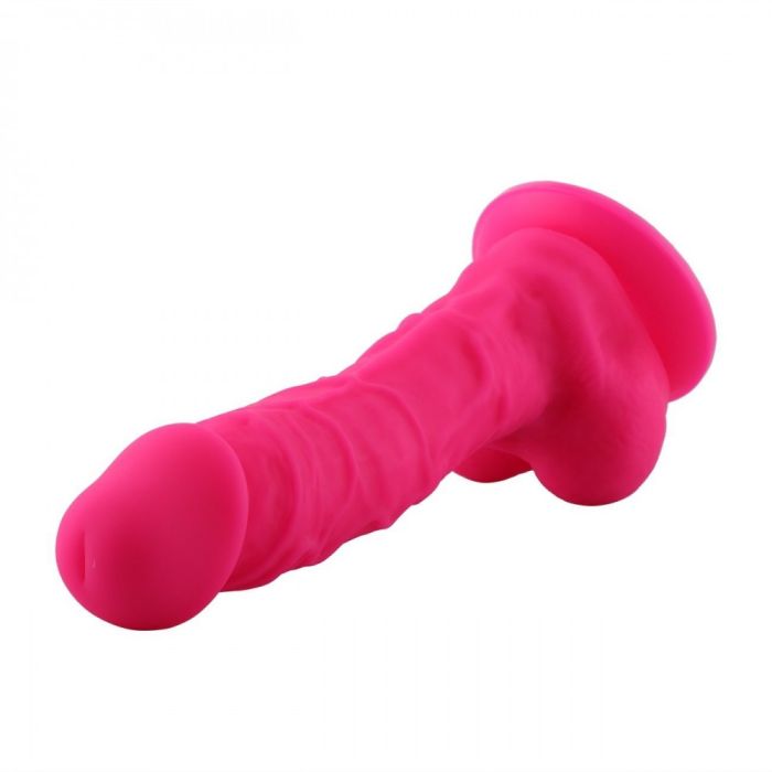 HiSmith 9 Inch Silicone Pink Dildo – Skin-Friendly Realistic Dildo Secondary image